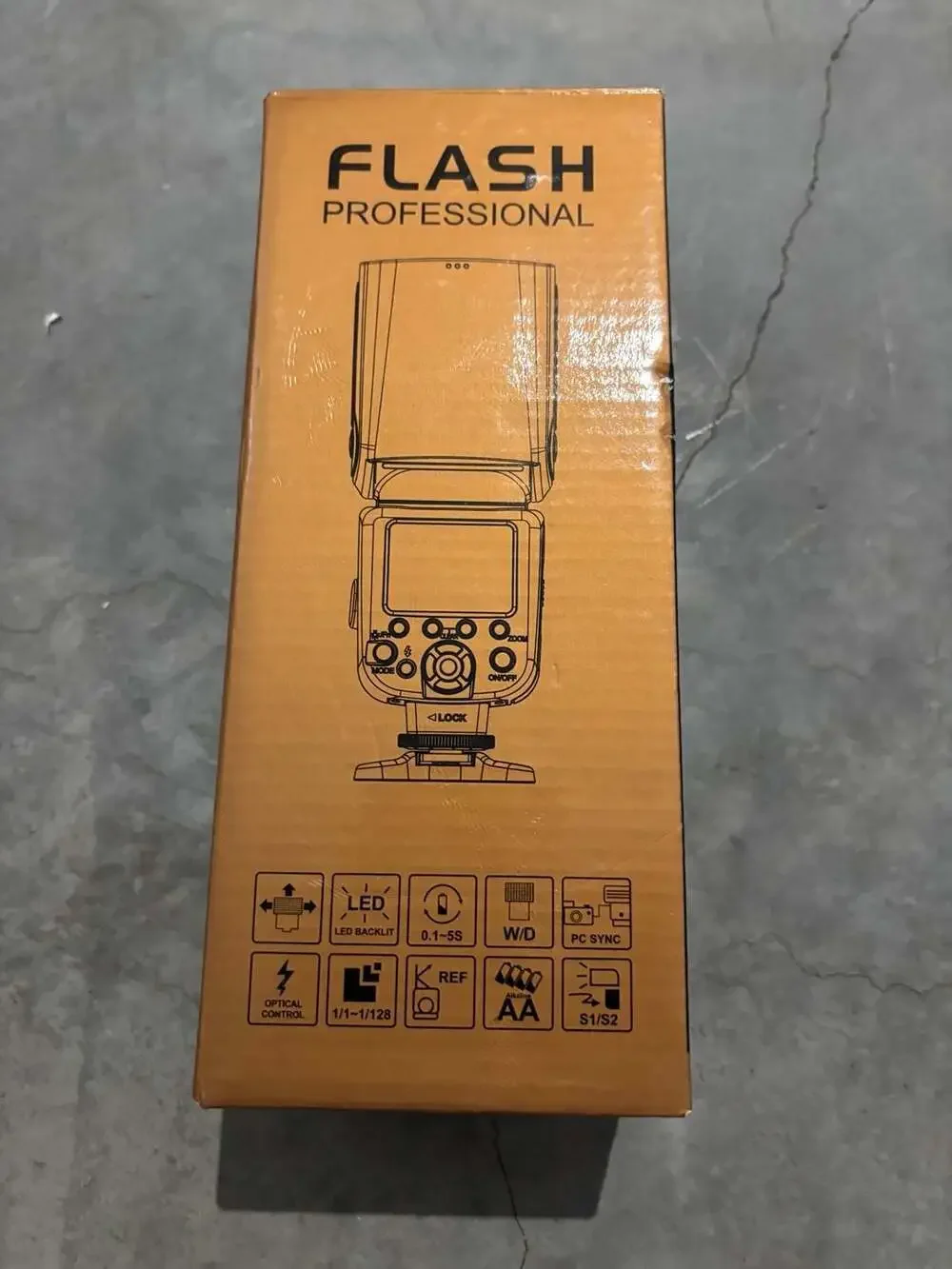 Professional Electronic Camera Speedlight Flash